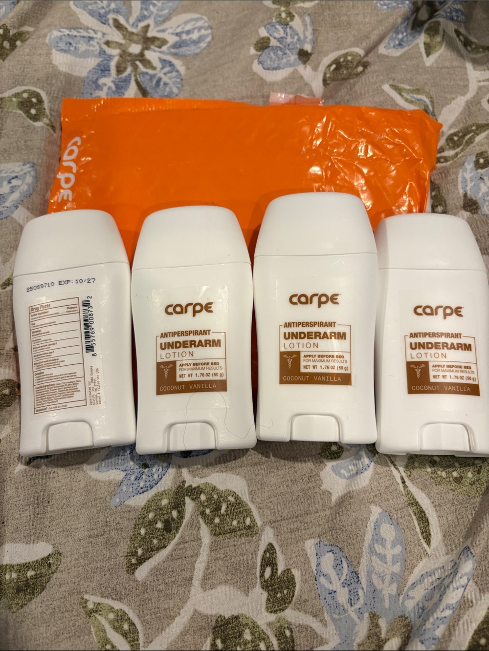 CARPE Antiperspirant Lotion NWT